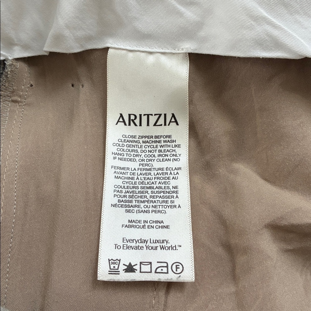 Aritzia Babaton Markova Pant - (Re)ssential Heather Matte Pearl Size 12 - Picture 8 of 11